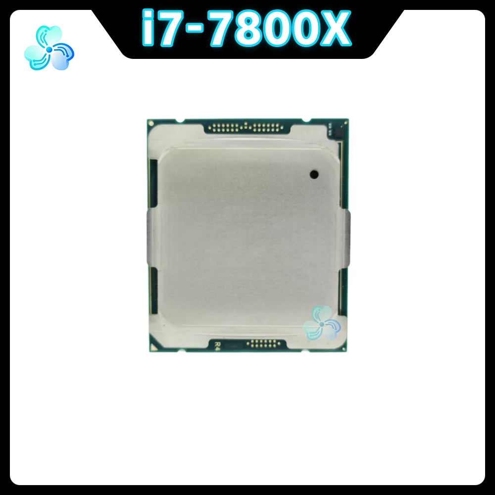 Core i7-7800X SR3L4 3.50GHz 6-core 12-Thread 140W 8.25MB LGA2066 For Desktop X299 motherboard i7 7800X Processor Skylake-X CPU