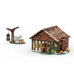 Halloween Fairy ForestSalem Witch House Building Blocks Kit Magic Sanderson Sister's Cottage Hut Architecture Brick Mode Kid Toy