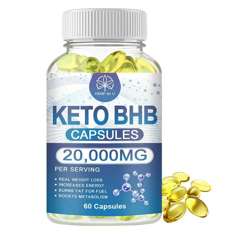 Keto Capsules - Weight & Fat Management, Burn Belly Fat, Detoxification, Digestion, Immunity - High Strength Ketone Supplement