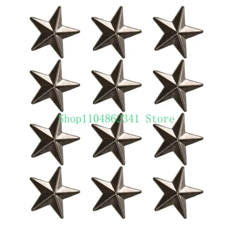 

5asd Creative Pentagrams Gold Plated Brooch Shawl Lapel Pin Hat Shirt Collar Pin