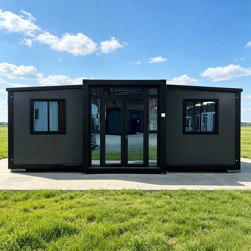Portable Containers House Foldable Container Homes Expandable Modern Breathable Insulated Sandwich Panel Apartment Customized