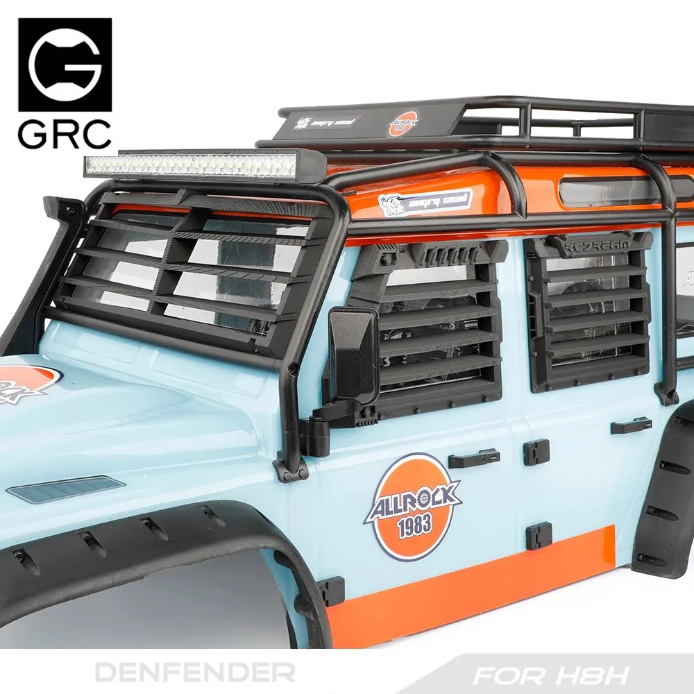 GRC H8H Front Window Armor Grille Waste Earth Apocalypse Mobile Warrior War Zombie Protection Modification