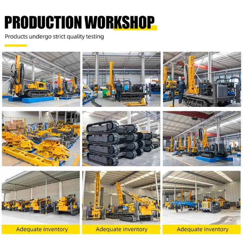 Portable Hydraulic Water Well Drilling Rig For Farm Irrigation 100m Deep Rotary Borehole Machine With High Torque Diesel Engine