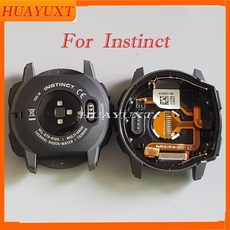 Back cover without battery For Garmin Instinct GPS Watch housing case shell replacement repair part