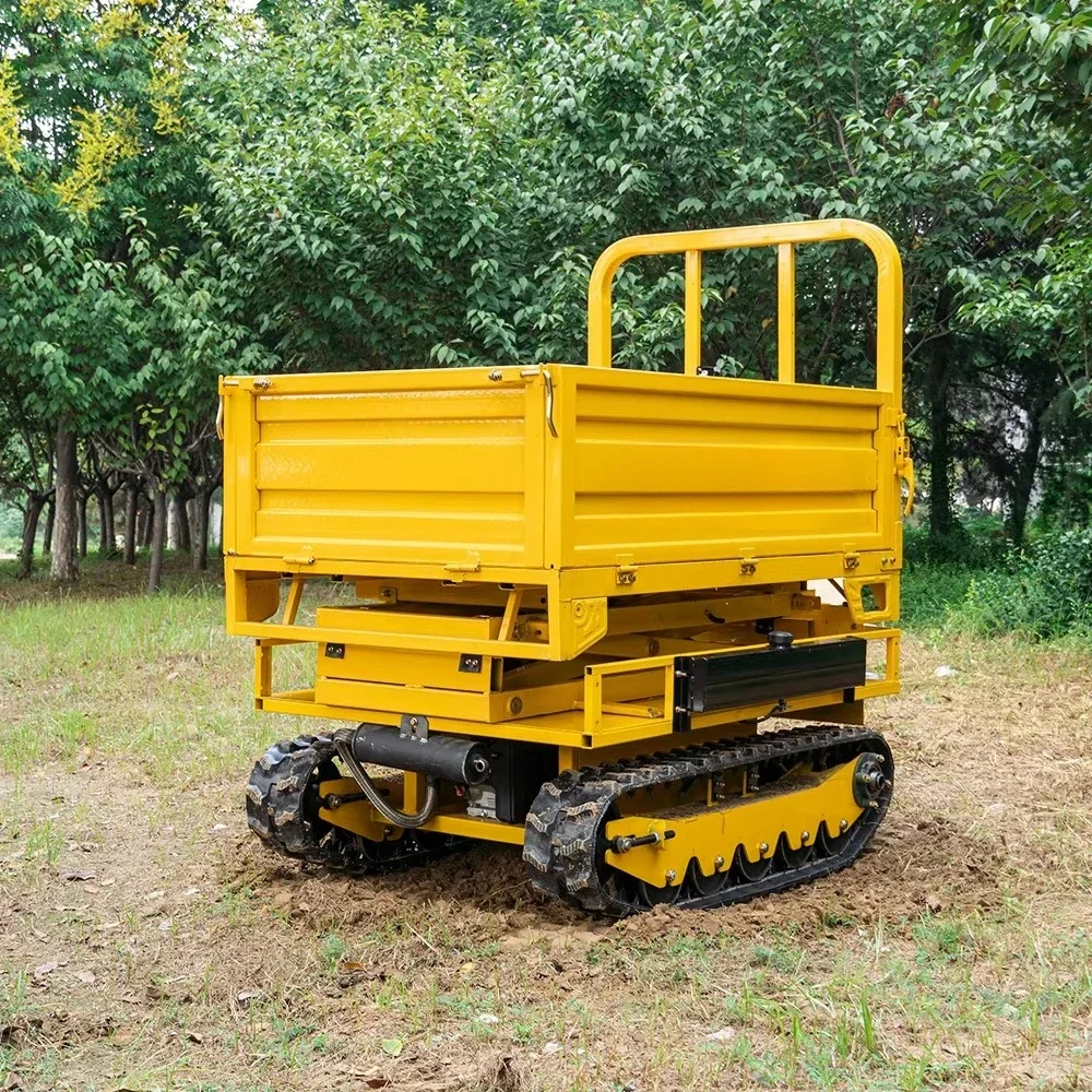 1.0 tons 1.5 tons 2.0 tons crawler truck Orchard warehouse uses remote control mini dump truck