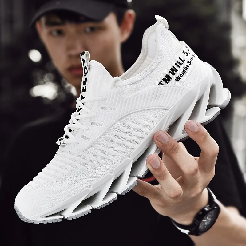 

2023 Fashion Men Sneakers Lightweight Men's Running Shoes Comfortable Breathable Mesh Casual Shoes Plus Size 46 Zapatos Hombre