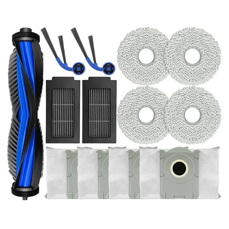 AB43-Voor Ecovacs T30C / T30C Omni Accessoires Hoofdborstel Hepa Filter Mop Doek Stofzak, Niet Voor T30C Pro Omni
