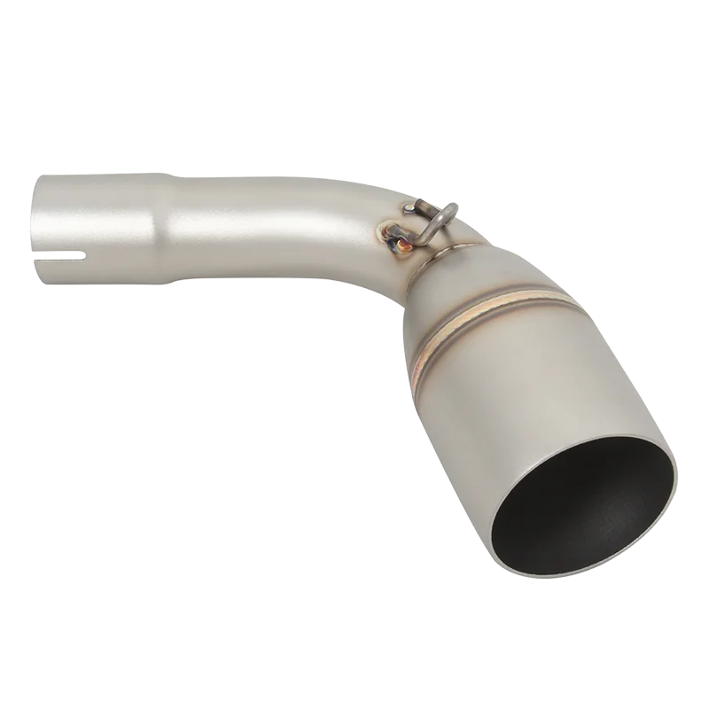 Slip-On For Benelli TNT125 TNT 125 2017 - 2022 Motorcycle Exhaust Escape Modify Front Middle Link Pipe Connecting 51mm Muffler