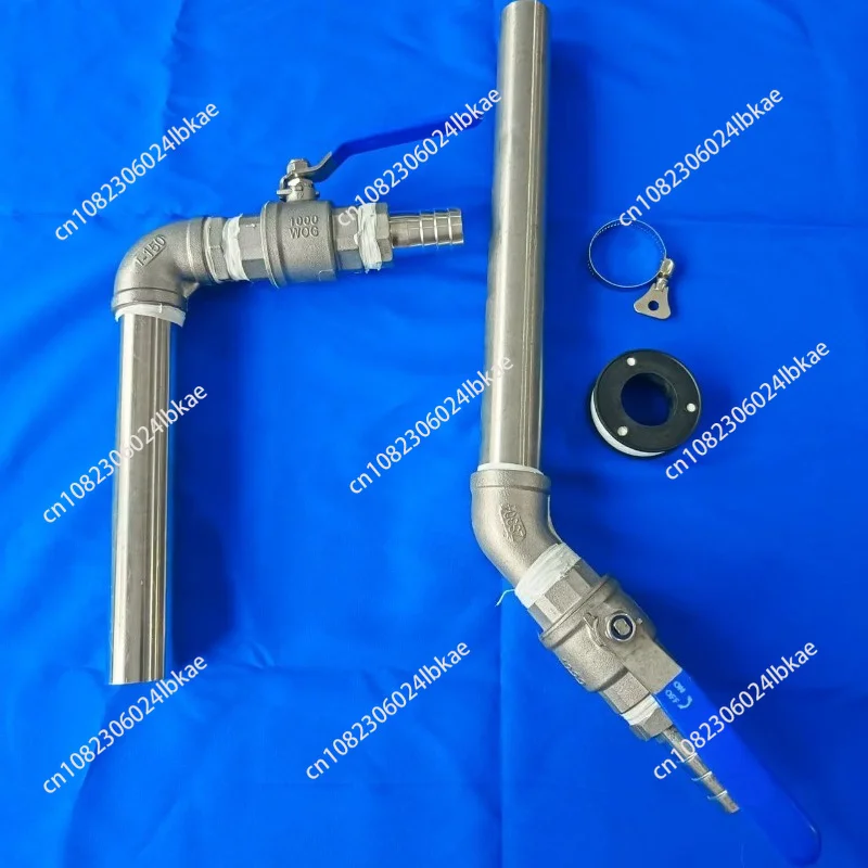 Agricultural Drone Stainless Steel Pesticide Filling Gun 1inch 1.2inch High Flow Anti-Foam for DJI Agras T60 T70