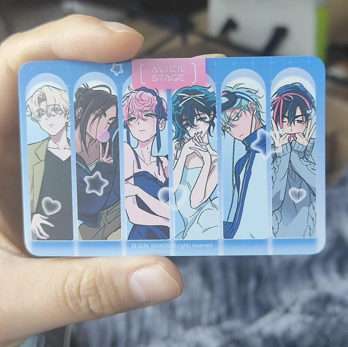 

Сценическая карта Alien Till Ivan Mizi Sua Официальная оригинальная карта Лука Хьюна в наличии