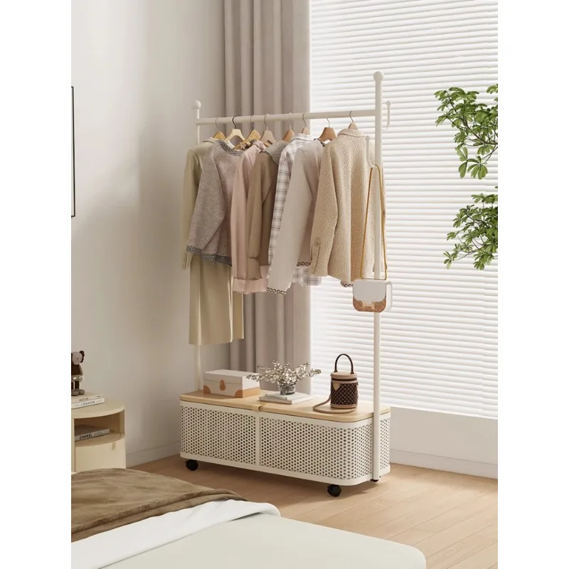 Cabide simples Secagem móvel Roupas internas do chão ao teto