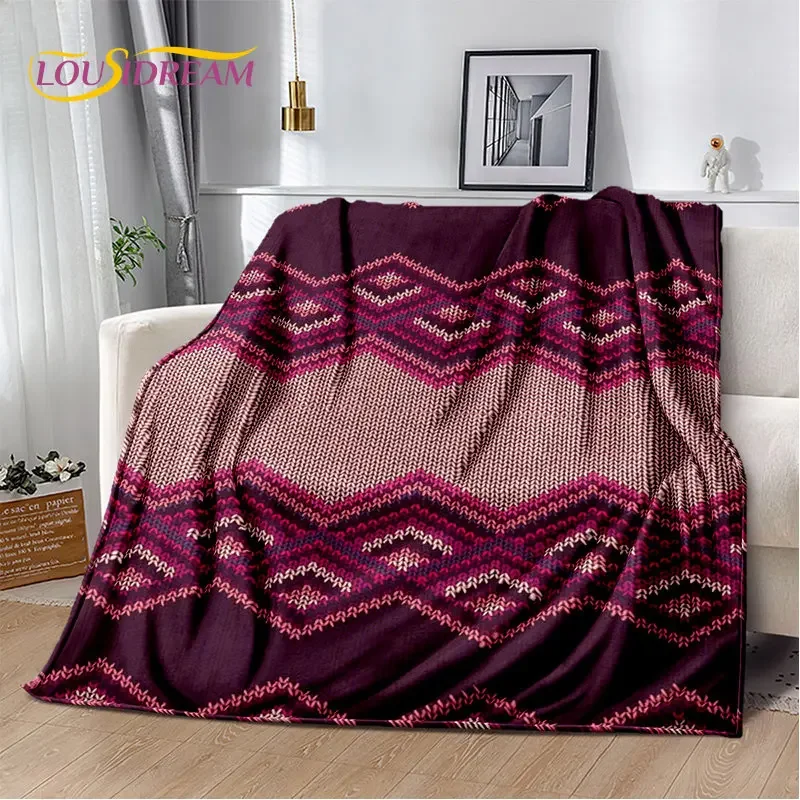 

Bohemia Nordic Persia Series Soft Plush Blanket,Flannel Blanket Throw Blanket for Living Room Bedroom Bed Sofa Picnic Cover Kids