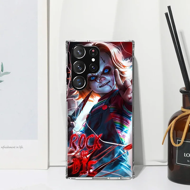 Chucky Doll Horror Movie Phone Case For Samsung Galaxy S26 S25 Edge S24 FE S23 S22 Ultra S21 Plus S20 + Art Fundas Back Cover Ga view 6