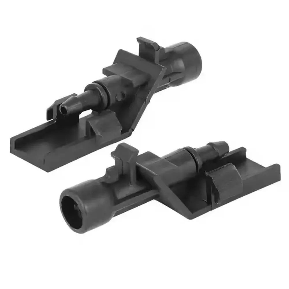 

Front Washer Nozzles Windscreen Wiper Nozzles Car Maintenance Corrosion-Resistant Plastic Easy DIY Installation