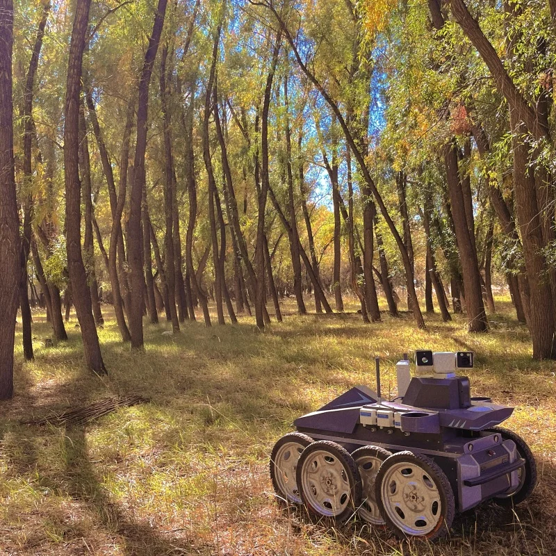 Robot de patrouille de sécurité professionnel intelligent à haut rendement