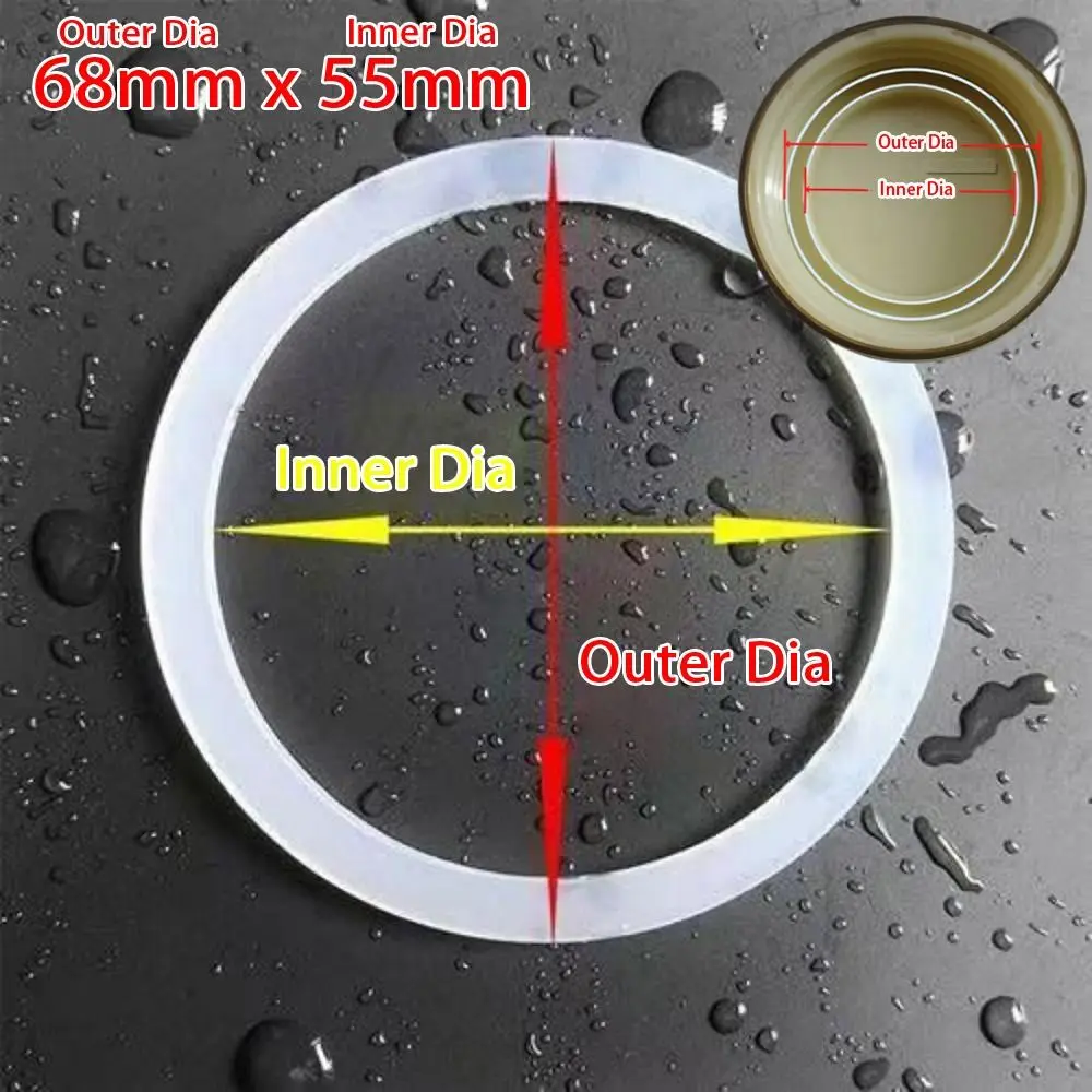 1Pcs New Waterproof Silicone Sealing Ring Insulation Cup Water Cup Accessory Rubber Ring Universal Food Grade Leak-proof Gasket