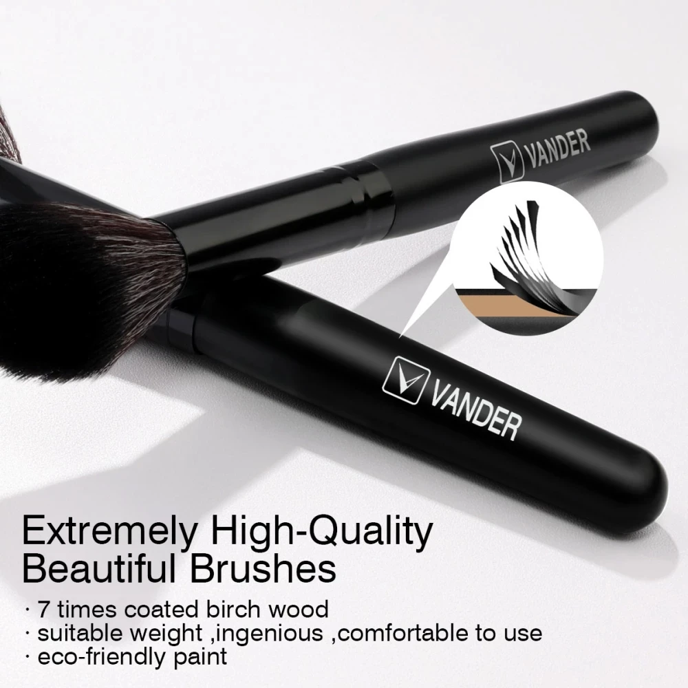 24 Pcs Black Makeup Brushes Set Soft Fluffy Foundation Blush Powder Eyeshadow Kabuki Blending Cosmetics Brushes Beauty Tool
