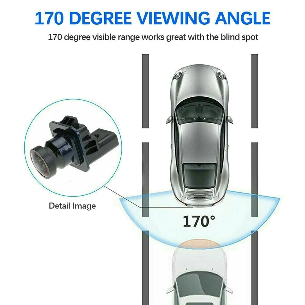 Exquisite EL3Z19G490D BL3Z19G490B New Car Rear View Camera Reverse Parking Assist Backup Camera for 2011 2012 2013 2014 Ford F-1