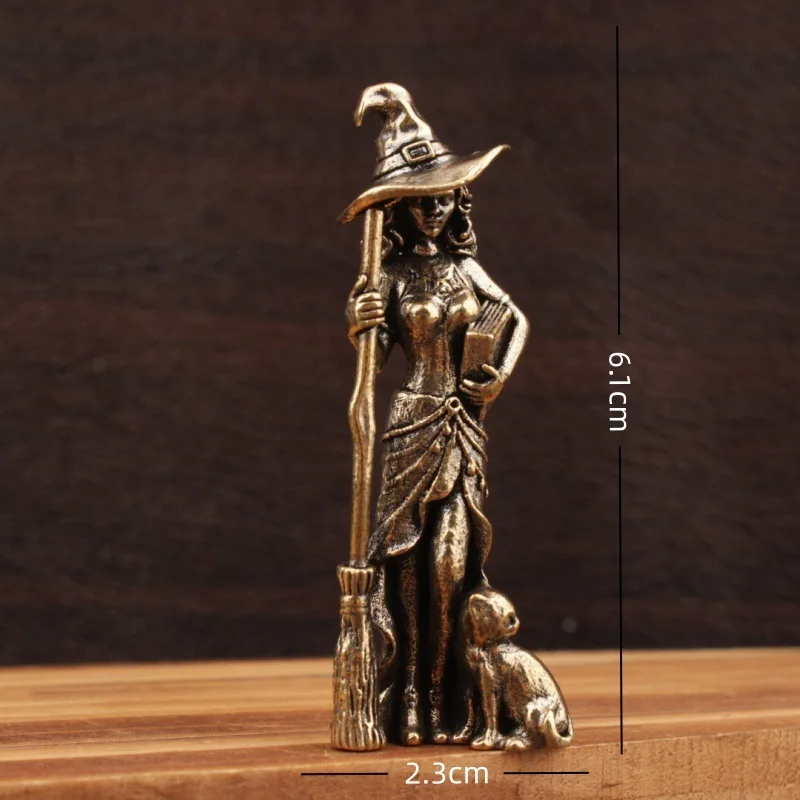 Magical Moon Witch figure Home Decoration The Wizard Statue