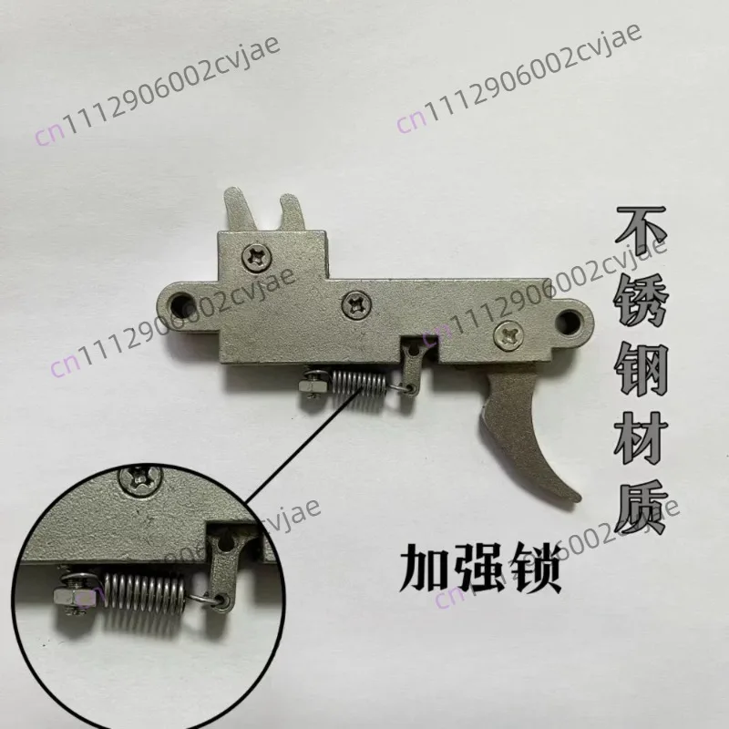 Stainless Steel Mechanical Rope Lock Three-Link Switch Cable Bow String Pulling Device Accessories