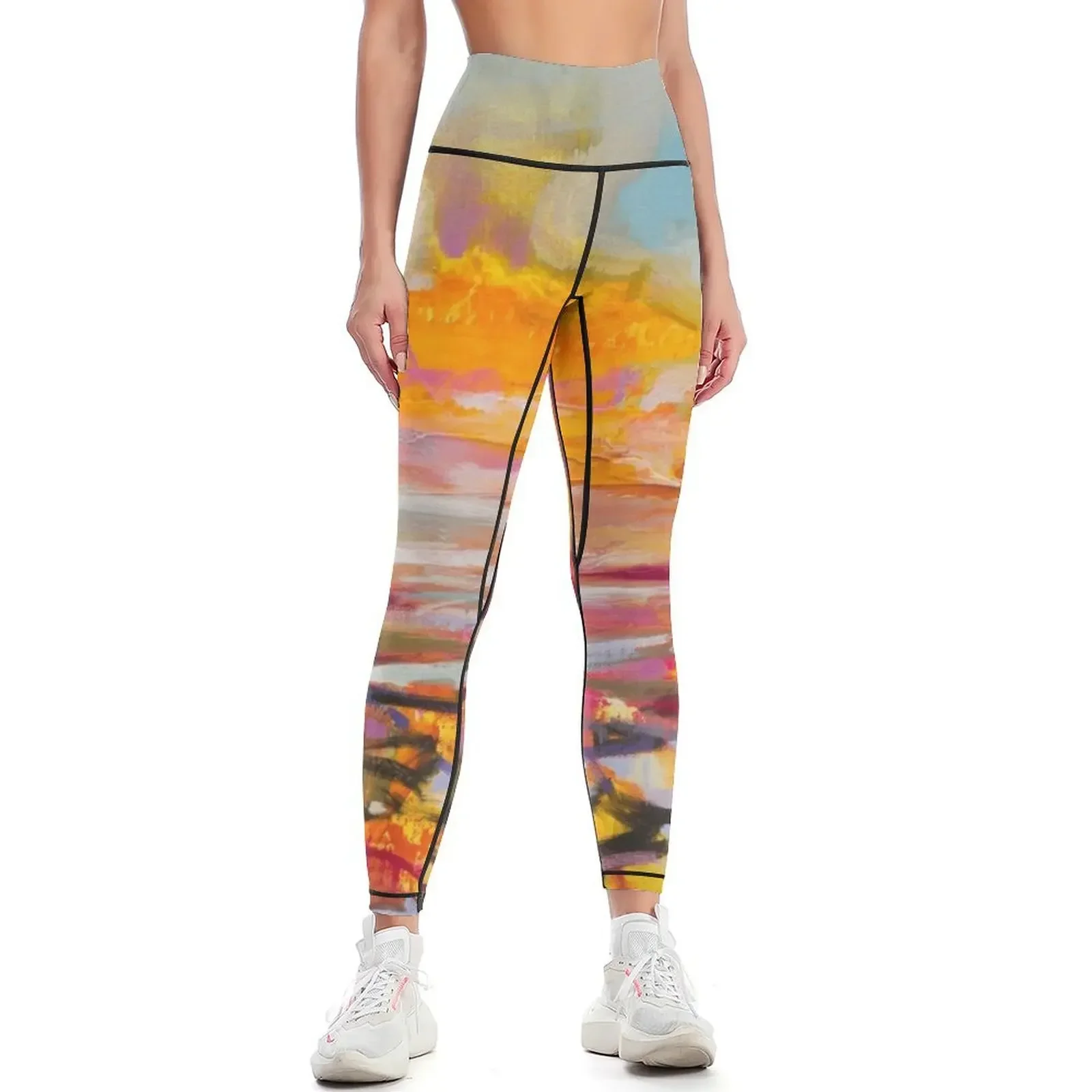 

Uist Causeways Leggings sport set gym's sportswear Tight fitting woman Fitness's gym clothes Womens Leggings