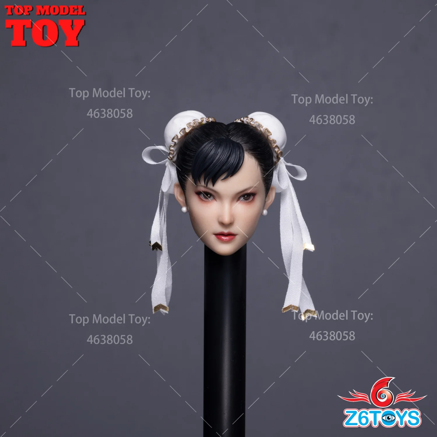 Z6TOYS ZC020 1/6 Skala Asiatische Mobile Auge Schönheit Kopf Skulptur PVC Modell Fit 12'' TBL Weibliche Soldat Action Figur körper Puppen