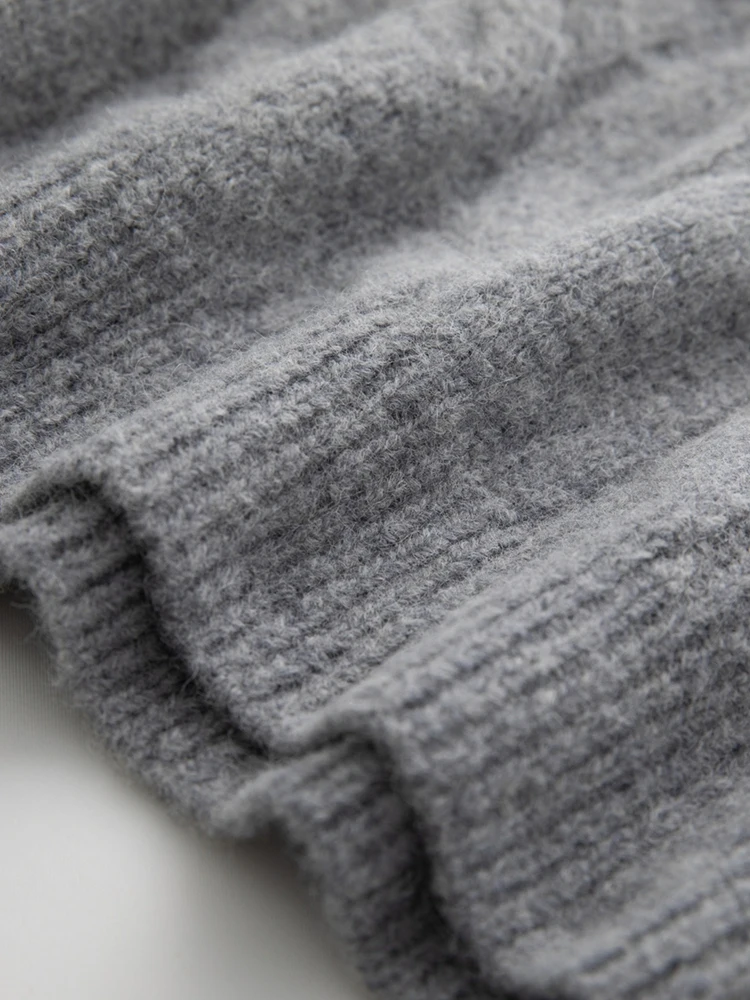 Roupas femininas 100% suéter de caxemira de alta qualidade outono inverno pulôver com decote em v grosso macio roupas básicas malhas de caxemira tops