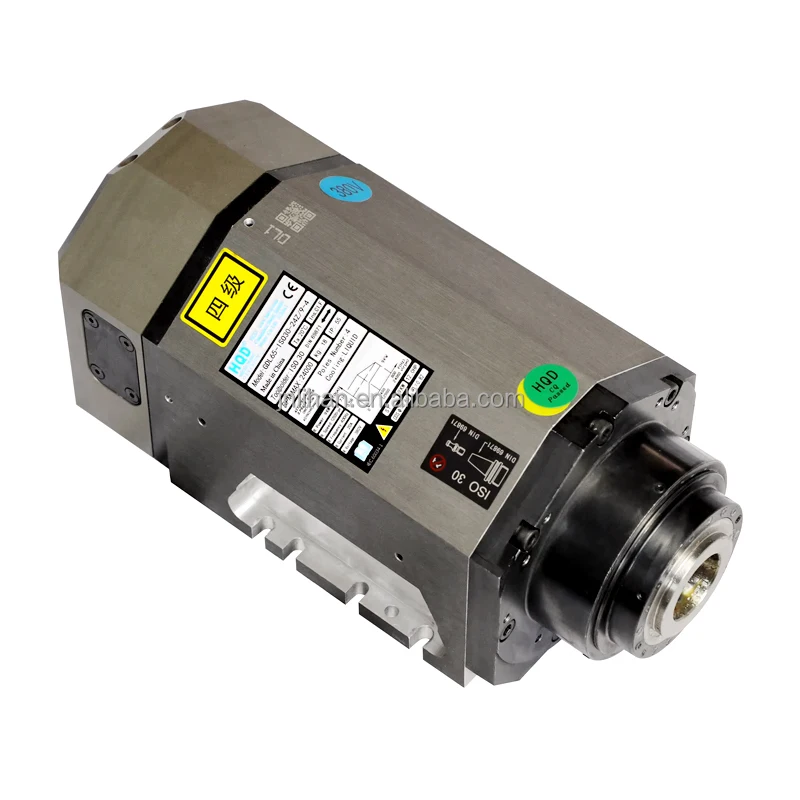 

High Quality HQD 9kw Spindle Motor GDL65-1SO30-18Z/9KW 18000 Rpm Spindle Motor Cnc Water Cooled 9kw Spindle Motor