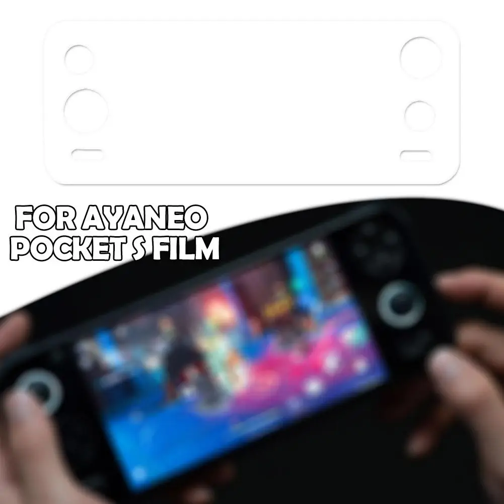 For AYANEO Pocket S Screen Protector For PocketS Game Console Film 6 Inch High Quality Screen Film Game Accessories W3D7