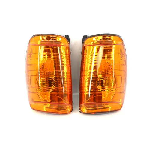 Imagen 2 del producto Cubierta de lente de lámpara de luz de señal de giro de espejo trasero izquierdo y derecho para Ford Transit MK8 2014-2019 BK31-13B381-AB BK31-13B382-AB