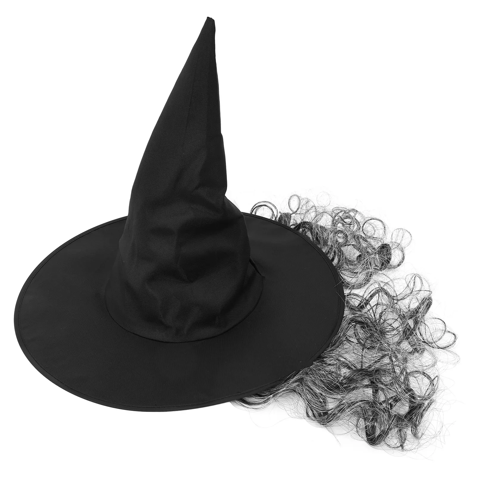 Witch Hat Women Halloween Cosplay Wide Brim Party Photo Prop Lightweight Festival Accessory Decorative Costume Hat