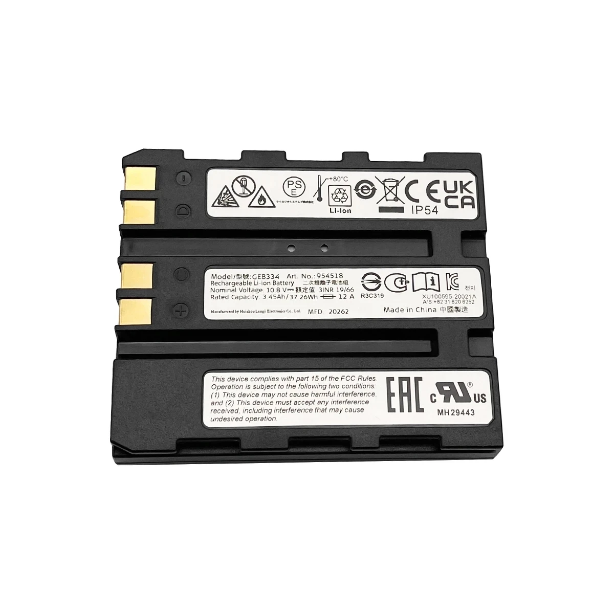 Original GEB334 Battery for Leica CS20 Data Controller and LS15/10 Digital Theodolite Replacement GEB331 Batter