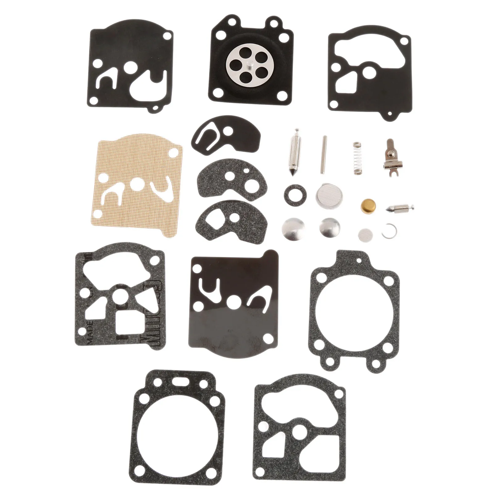 Carburetor Diaphragm Gasket Rebuild Repair Kit Fit for WALBRO K10-WAT WA & WT Series for Stihl 09, 010, 028, FS40, FS44, FS85