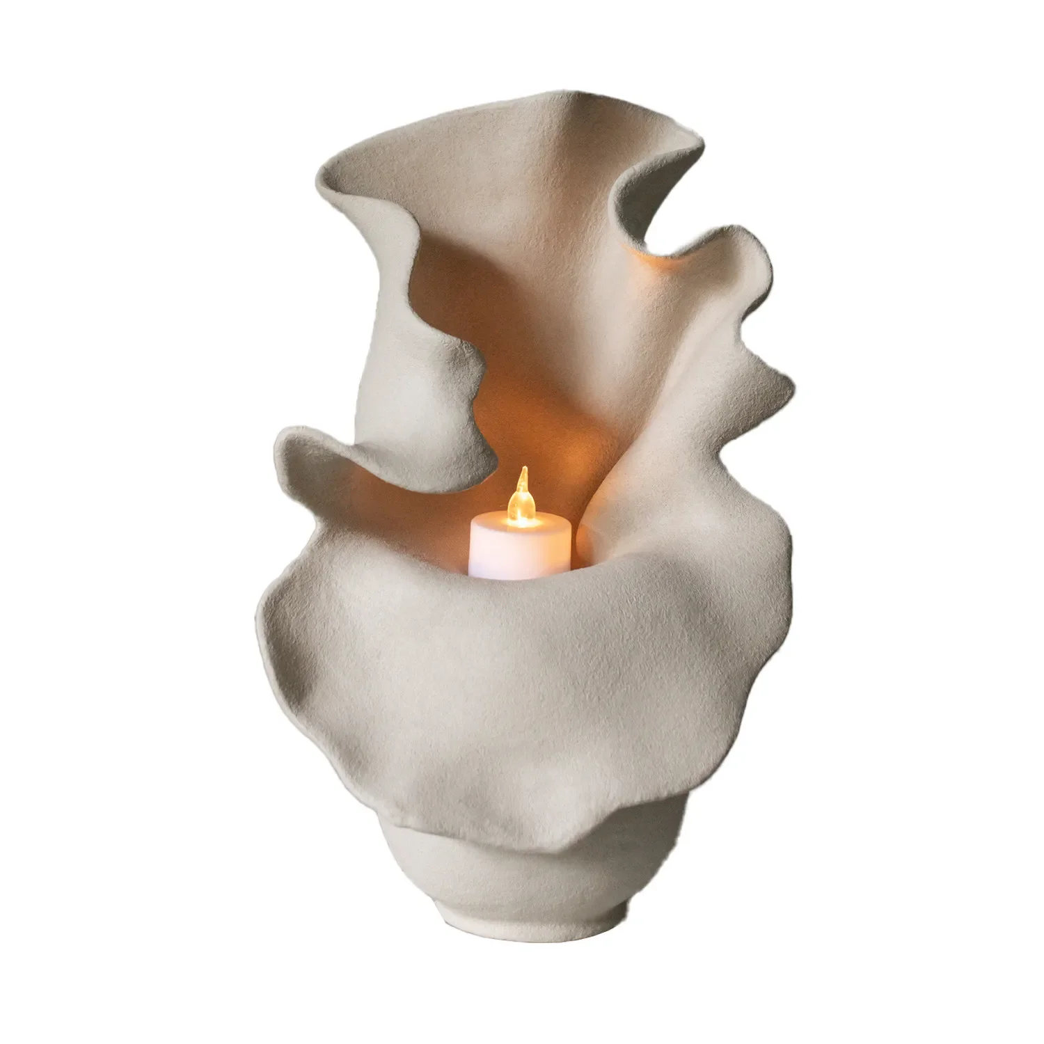 Modern aromatherapy candle holder, niche creative handmade art ornament