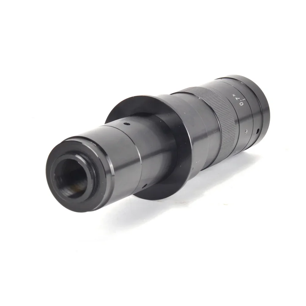 2026 Best Seller New Adjustable 25mm C-mount Lens 4.5X Adapter 180X Magnification Zoom For Industry Microscope Camera Eyepiece M