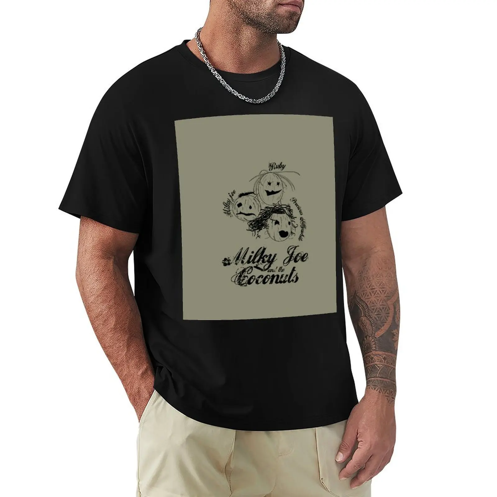 Milky Joe and the Coconuts 2 T-Shirt Outdoor Sports Short Sleeve Top