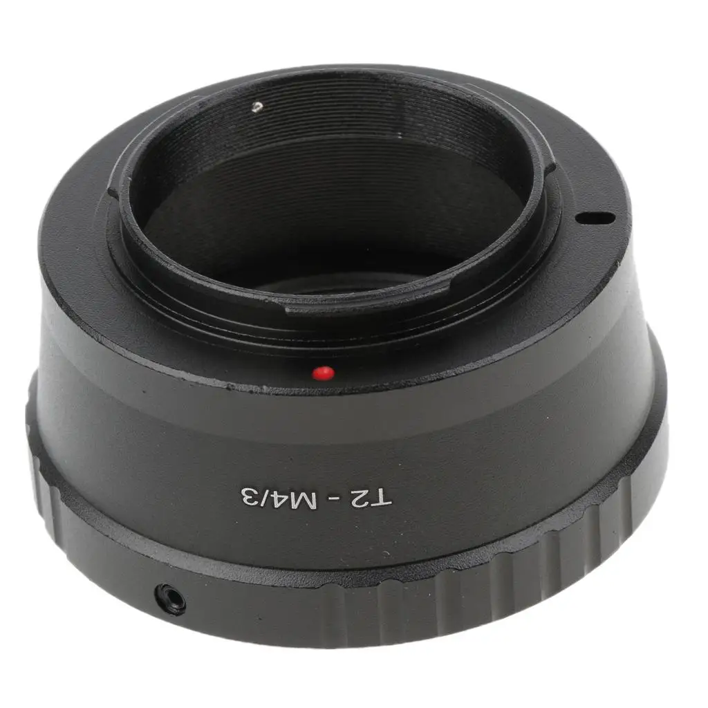 T2-micro 4/3 Adapter Ring Universal Lens Mount Converter for Olympus Panasonic Cameras Telescope Microscope