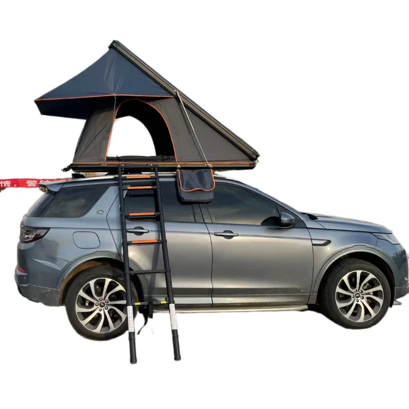 

Палатка на крыше из алюминиевого сплава, треугольная автомобильная палатка на открытом воздухе, фабрика источников для самостоятельного вождения
