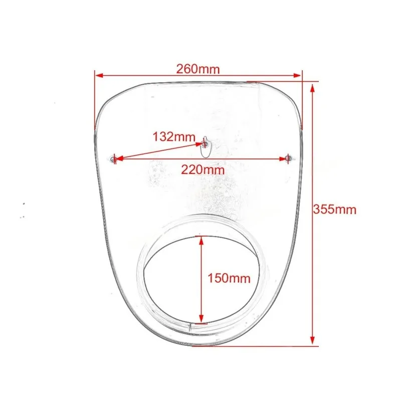 ل هارلي دينا ستريت بوب سبورتستر XL 883 1200 1986-Up أجزاء دراجة نارية 5 3/4 "المصباح هدية الرجعية الجبهة ضوء قناع القلنسوة