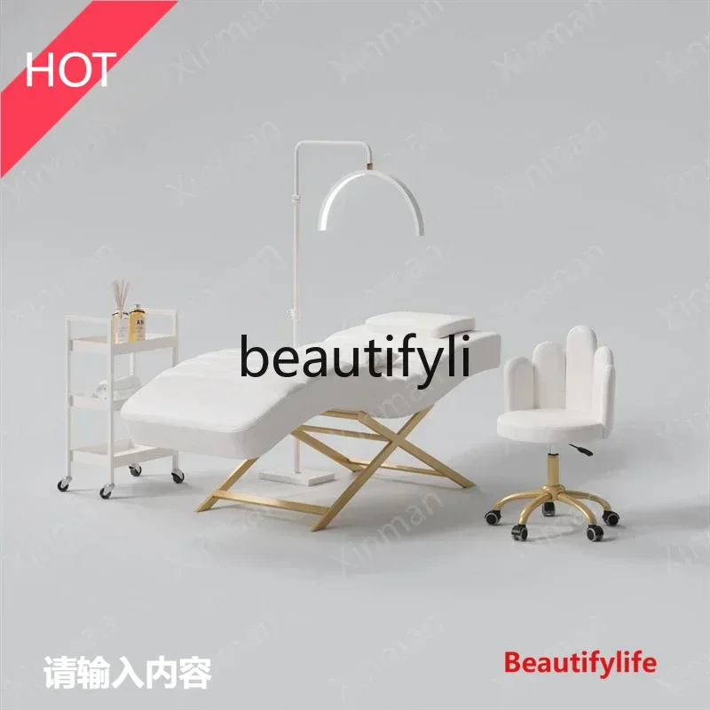 cn8350 ss جديد سرير تجميل مريح كرسي الترفيه سبا تدليك سرير الأذن سرير s8350