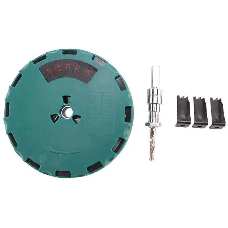 A19F-Adjustable Hole Saw Adjustable Hole Saw Metal Drill Hole Circular Size Tool For Wood Plastic Water Pipes