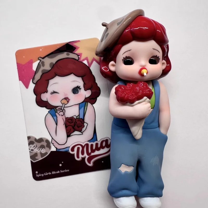 Oryginalna Ramy Spicy Rice Spicy Girl Street Series Blind Box Retro Doll Spicy Girl Handmade Mystery Box Modna zabawka niespodzianka Prezent