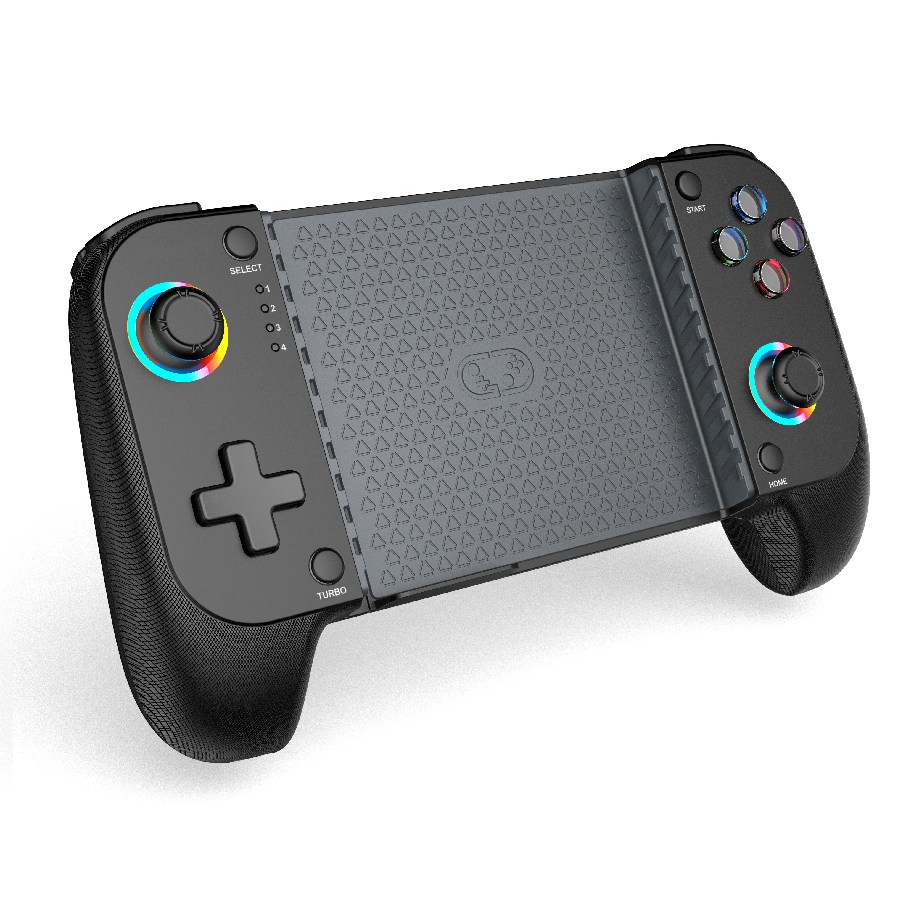 Mobile Game Controller for iPhone and Android with RGB Light,Support Play PS Remote Play, Xbox Cloud and More