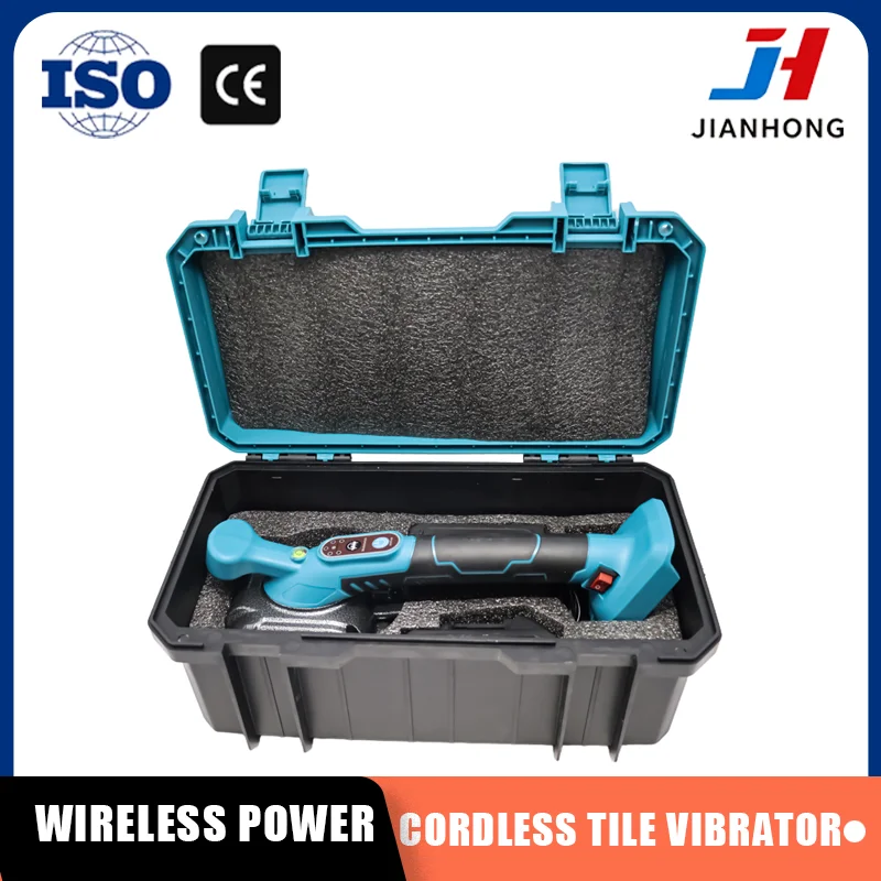 JH Tile Paving Vibrator Floor Tiles Fitting Machine Automatic Vibrating Leveling for Tiles 21V Battery