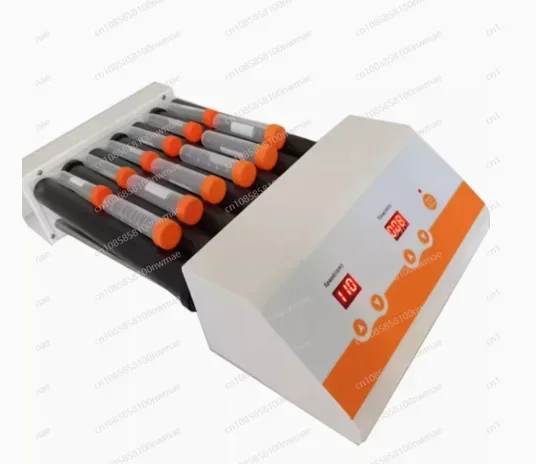 Laboratory Roller Mixer Rolling Mixer Blood Collection Tube Oscillator Blood Mixer Digital Display Adjustable Speed and Time