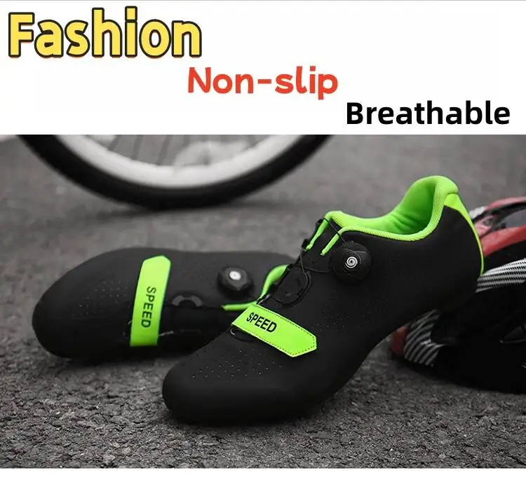 Unisex-Fahrradschuhe, Mountainbike-Fahrradschuhe, SPD-Lock-Schuhe, leichte, atmungsaktive und bequeme Wandersportschuhe – Detail 14