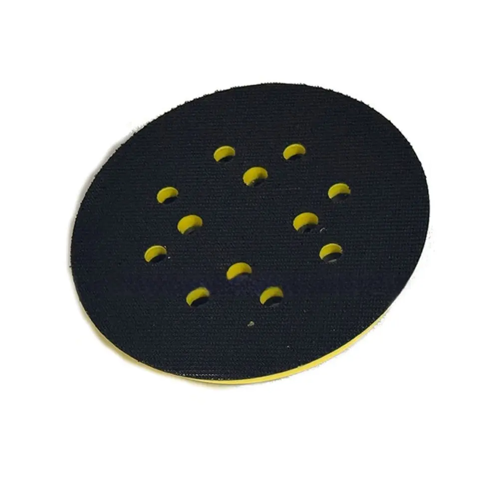 Replacement Polishing Pad For Ryobi RES1250 Sander 5 Inch Disc Support Plate 8 Dust Holes For Woodworking Metal Finishing