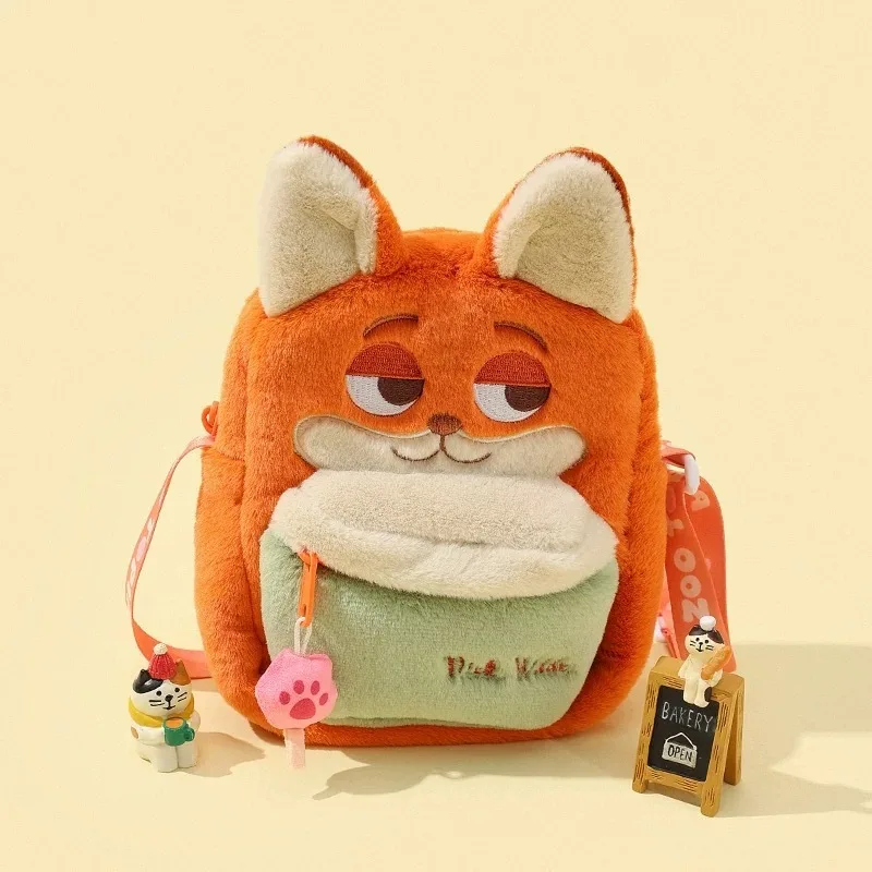 2025 Stitch Winnie Bear Niedliche Plüsch-Umhängetasche, Cartoon-Puppe, Handytasche