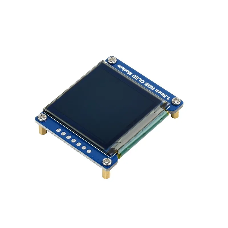 

Модуль дисплея Waveshare 1,5-дюймового RGB OLED, 65 тыс. цветов RGB, 128×128, SPI