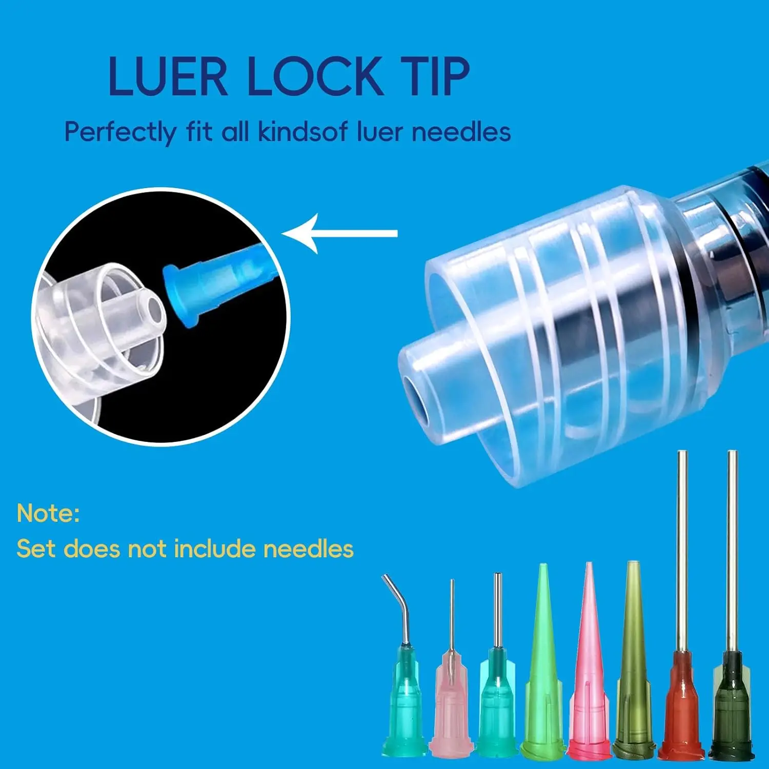 1mL Luer-Lock-Spritze (ohne Nadel) | 100/50/20 Stück Steril & Einzeln Verpackt für Professionellen, Industriellen & Privaten Gebrauch – Detail 3